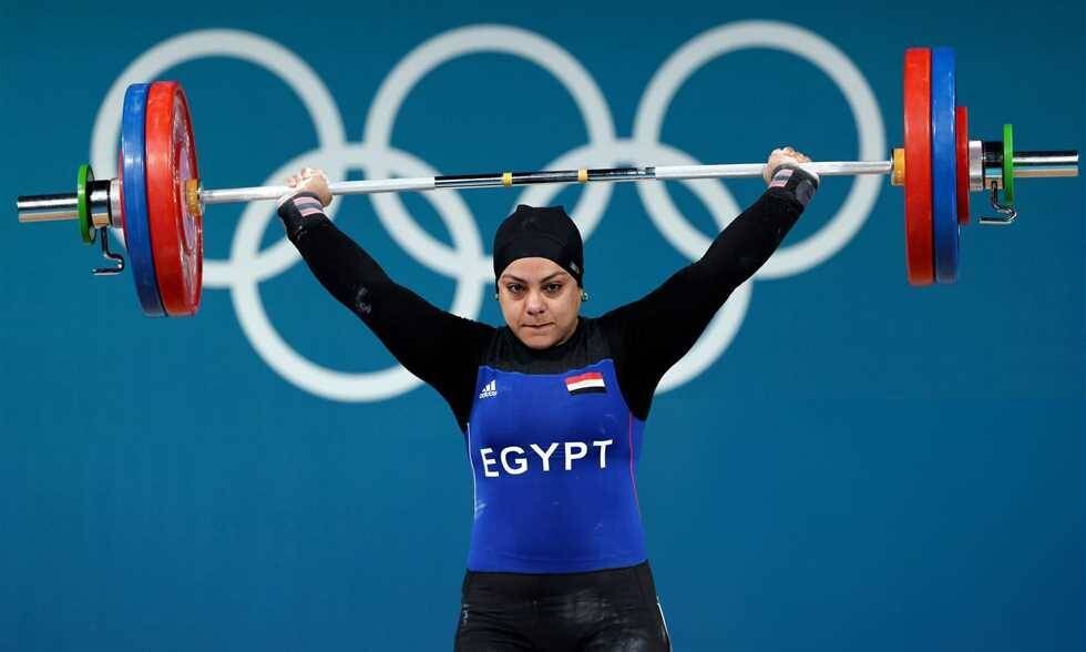 Сахара Самир выиграла серебряную медаль в тяжелой атлетике