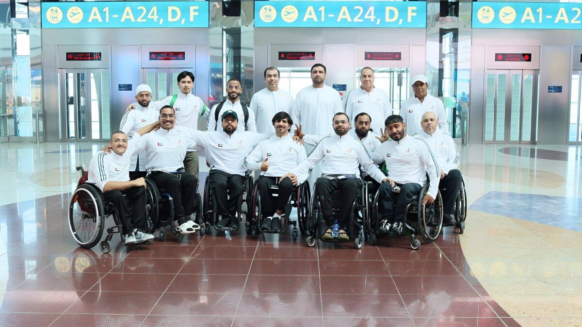 Khorfakkan Wheelchair Basketball Team Begins Training in Egypt