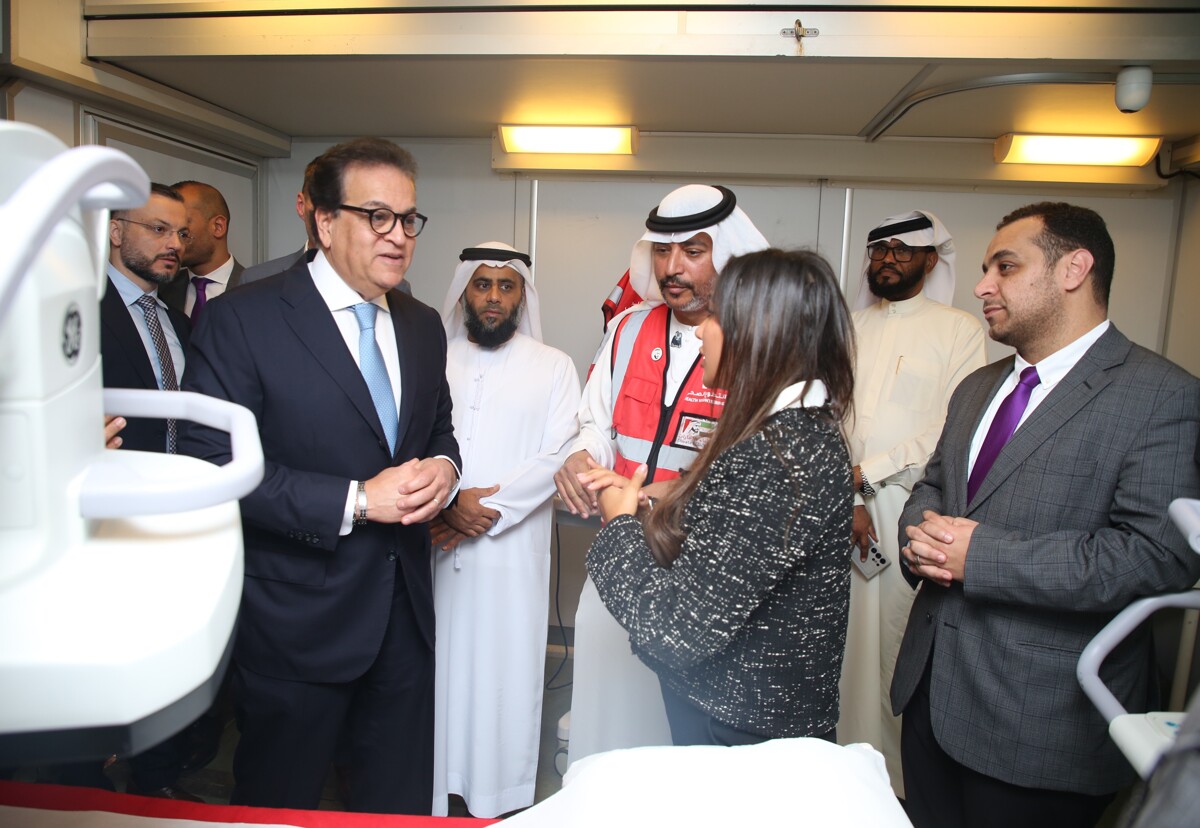 Mobile Egyptian-Emirati Hospital Arrives in Cairo