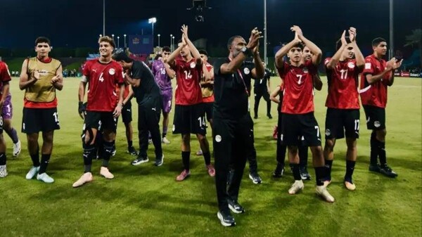 Egypt's junior national football team prepares for crucial match
