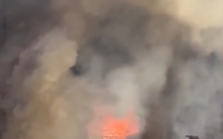 Огромный пожар вспыхнул на знаменитой египетской киностудии