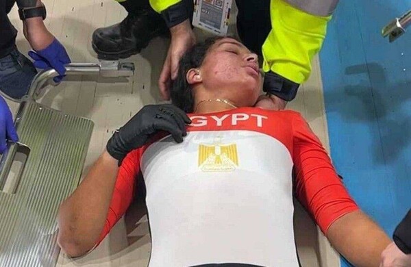Египетский велосипедист получил травму на чемпионате мира в Чили