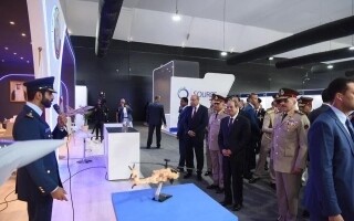 Президент Египта открывает выставку авиации и космоса 2024